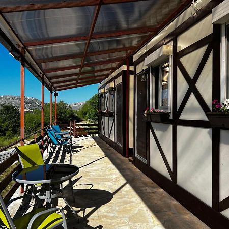Glamping Lovcen Villa Njegusi Dış mekan fotoğraf